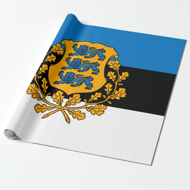 Estland Geschenkpapier (Ungerollt)