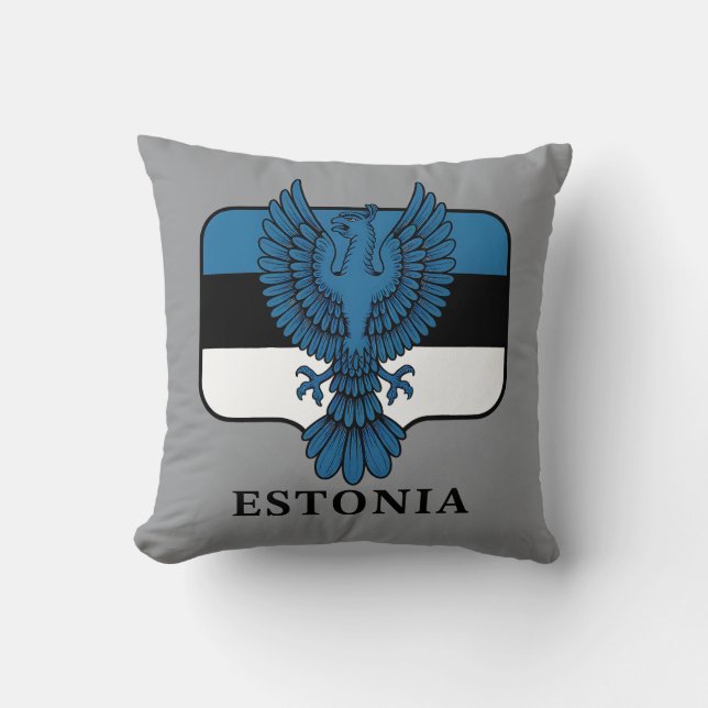 Estland Nordeuropa Kissen (Vorderseite)