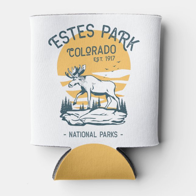 Estland Park Colorado Nationalpark Moose Sunset Dosenkühler (Vorderseite)