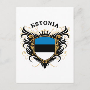 Estland Postkarte