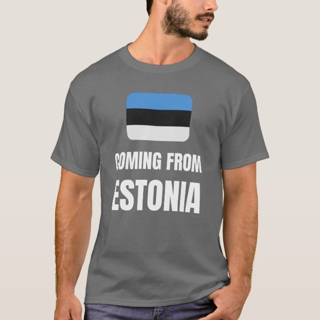 Estland T-Shirt (Vorderseite)
