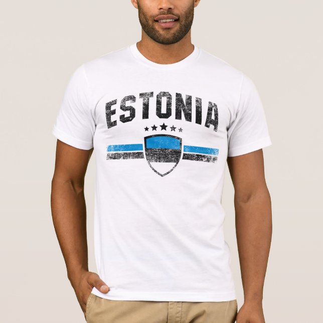 Estland T-Shirt (Vorderseite)