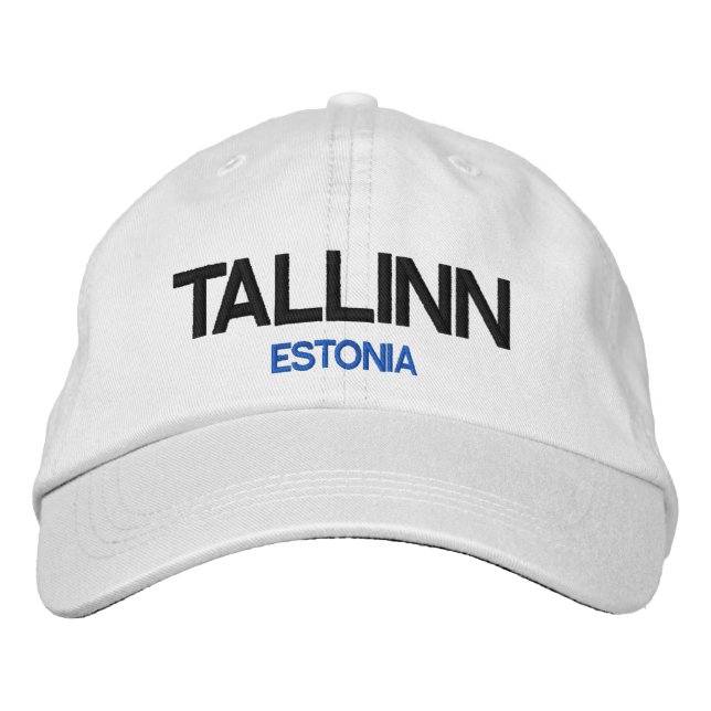 Estland Tallinn Personalisiert anpassbarer Hut (Vorderseite)