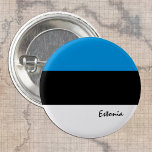 Estland-Taste, patriotische estnische Flagge<br><div class="desc">Buttons: Estnische Flagge - Liebe meines Landes,  Reise,  Urlaub,  Nationalpatrioten / Sportfans</div>