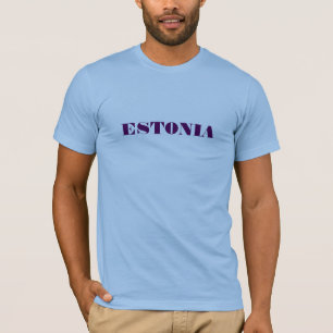 Estland, Textdesign, T-Shirt