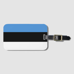 Estlandflagge Gepäckanhänger