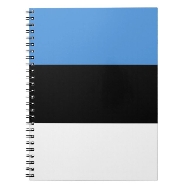 Estlandflagge Notizblock (Vorderseite)