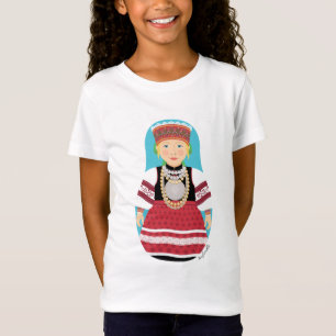 Estnisch, Seto Matryoshka Girls' T-Shirt