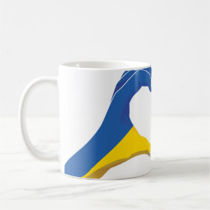 Estnisch Ukraine Ukrainische Liebe Herzstück Kaffeetasse