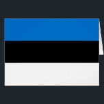 Estnische Flagge<br><div class="desc">Patriotische Flagge Estlands.</div>