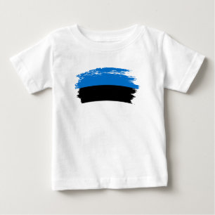 Estnische Flagge Baby T-shirt