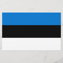 Estnische Flagge Briefpapier