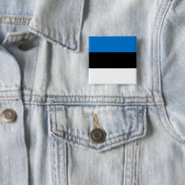 Estnische Flagge Button