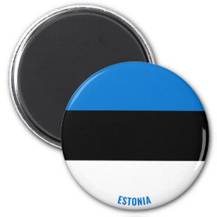Estnische Flagge Charming Patriotic Magnet