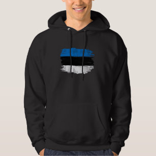 Estnische Flagge für Vintages Geschenk Hoodie