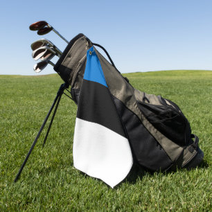 Estnische Flagge Golfhandtuch