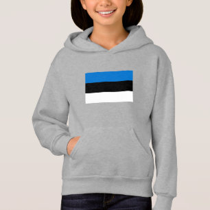 Estnische Flagge Hoodie
