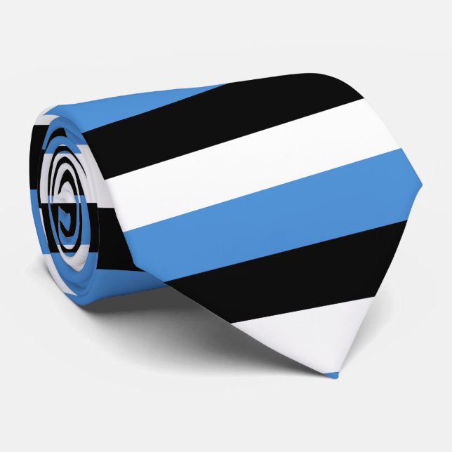 Estnische Flagge Krawatte (Gerollt)