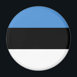 Estnische Flagge Magnet<br><div class="desc">Estnische Flagge</div>