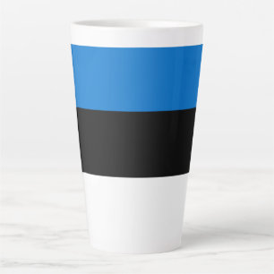 Estnische Flagge Milchtasse