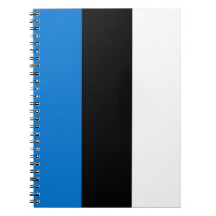 Estnische Flagge Notizblock