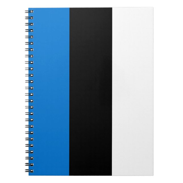 Estnische Flagge Notizblock (Vorderseite)