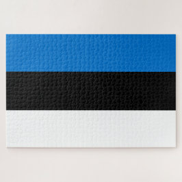 Estnische Flagge Puzzle
