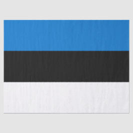 Estnische Flagge Seidenpapier