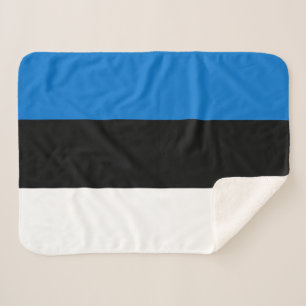 Estnische Flagge Sherpadecke
