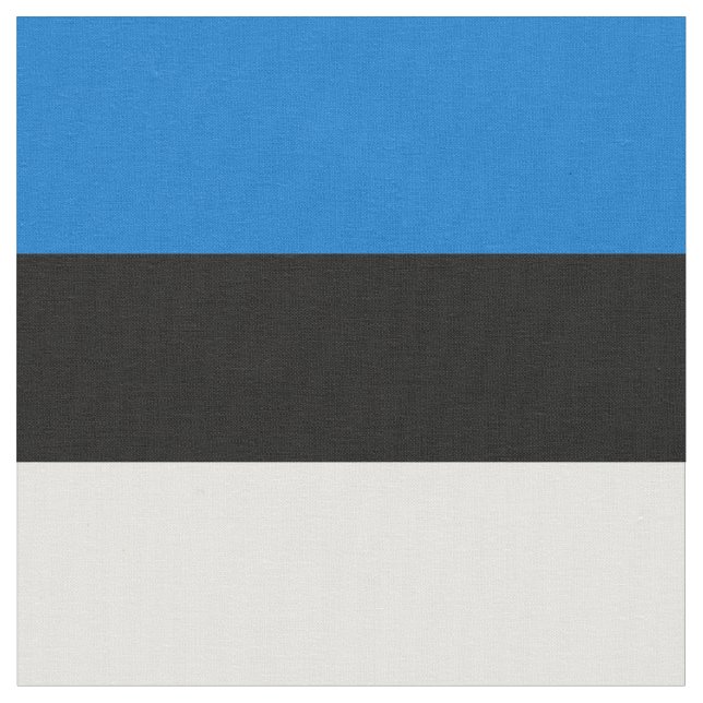 Estnische Flagge Stoff (Nahaufnahme)