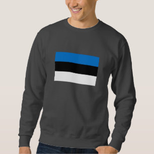 Estnische Flagge Sweatshirt