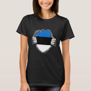 Estnische Flagge T-Shirt