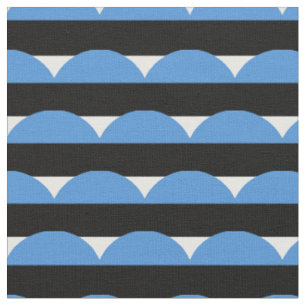 Estnische Flagge und estnische Trendy Fabric /mode Stoff