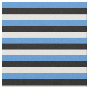 Estnische Flagge und estnische Trendy Fabric /mode Stoff