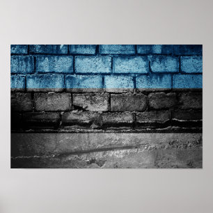 Estnische Mauer Poster