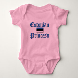 Estnische Prinzessin Baby Strampler