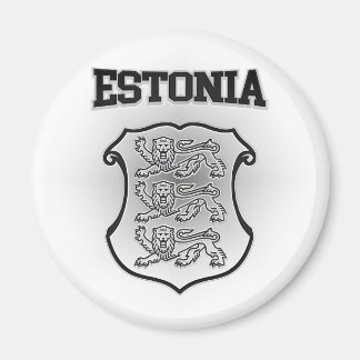 Estnische Wappen Magnet