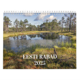 Estnischer Bogkalender Eesti Rabad 2025 Kalender