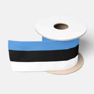 Estnisches Flaggenband, estnische Patrioten/Sport Satinband
