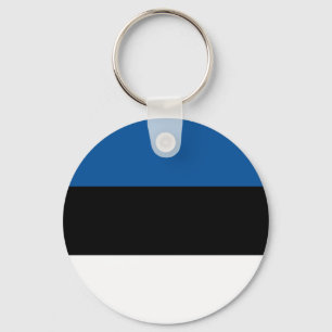 Estonian Flag Schlüsselanhänger