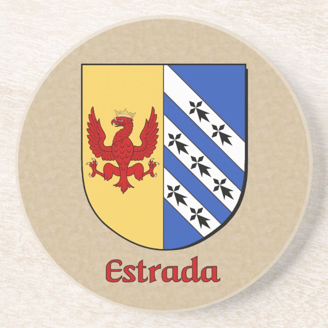 Estrada Heraldic Shield Untersetzer (Vorne)