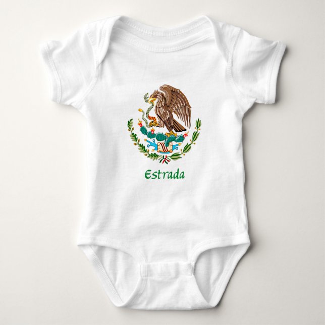 Estrada-Mexikaner Eagle Baby Strampler (Vorderseite)