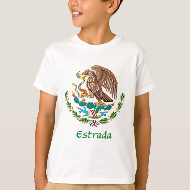 Estrada-Mexikaner Eagle T-Shirt (Vorderseite)