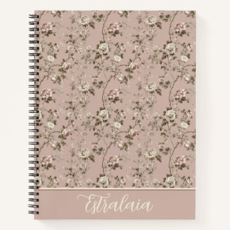 Estralaia Dusty Rose Pink Deluxe Notizbuch