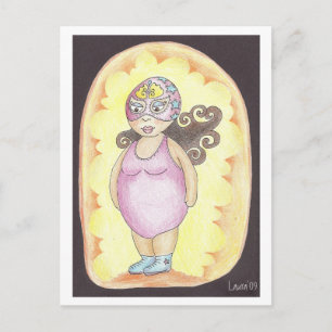 Estrella Púrpura Postkarte