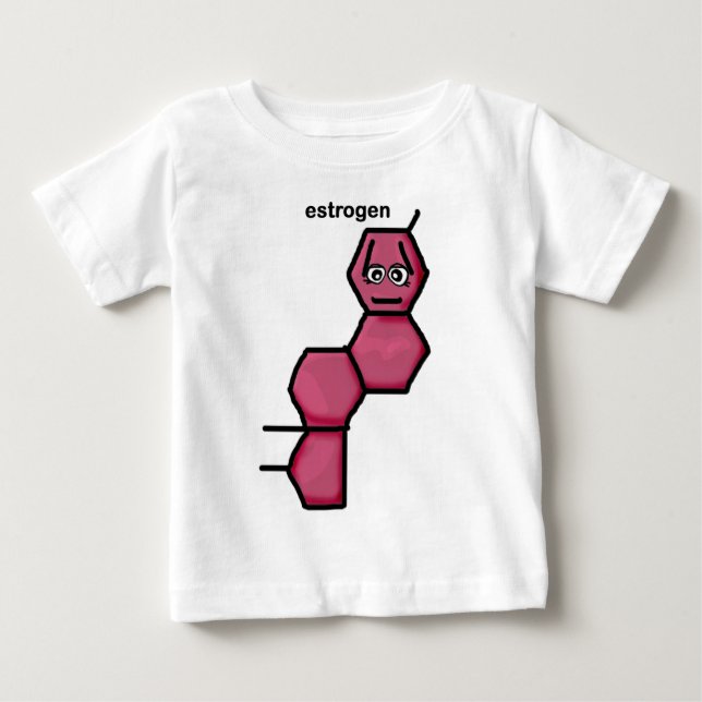 Estrogen Baby T-shirt (Vorderseite)