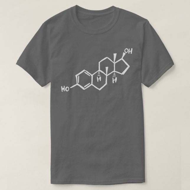 Estrogen Molecule  T-Shirt (Design vorne)