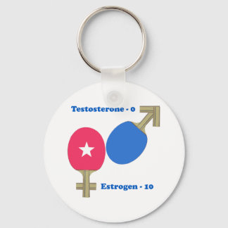 Estrogen Ping Pong Schlüsselanhänger