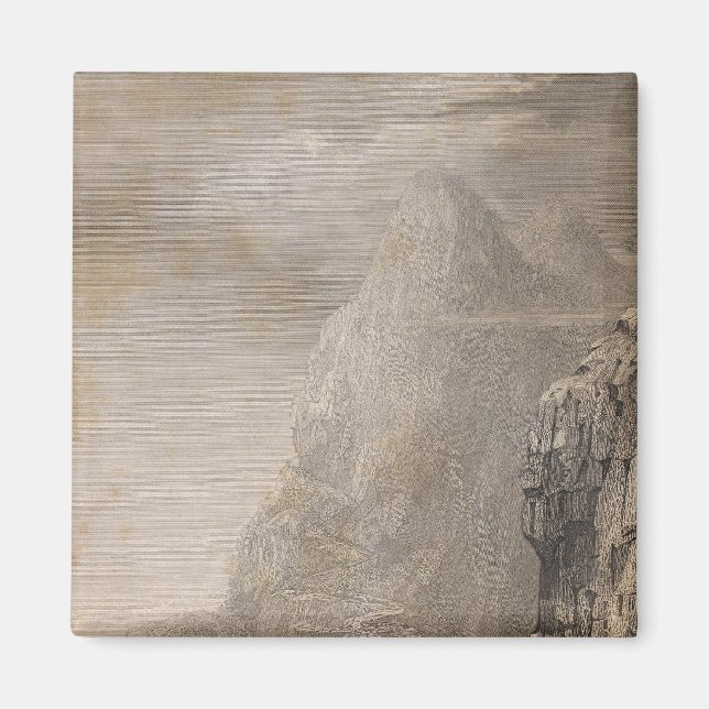 Estroza Pass, Madeira Magnet (Vorne)