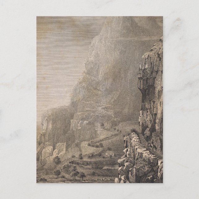 Estroza Pass, Madeira Postkarte (Vorderseite)